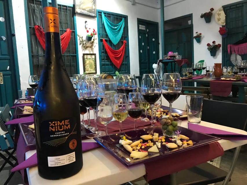 Wine & Cheese tasting - How the session flows: 4 wines, barrel vermút, and Venencia