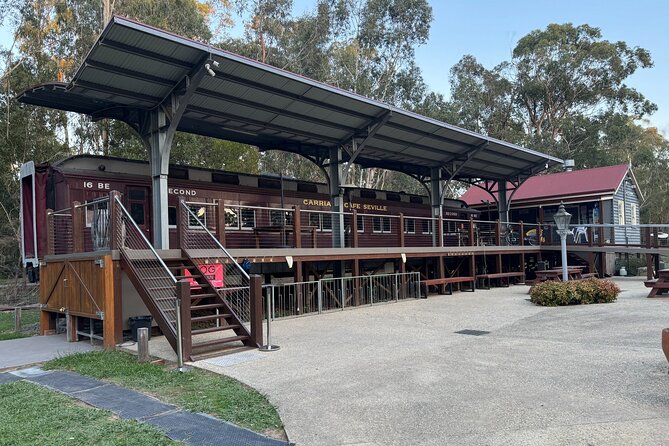 Yarra Valley Foodie Tour, Devonshire Tea, Cheese and Chocolate - Seville’s Historic Train Cafe Devonshire Tea: Scones and Jam with Proper Time to Relax