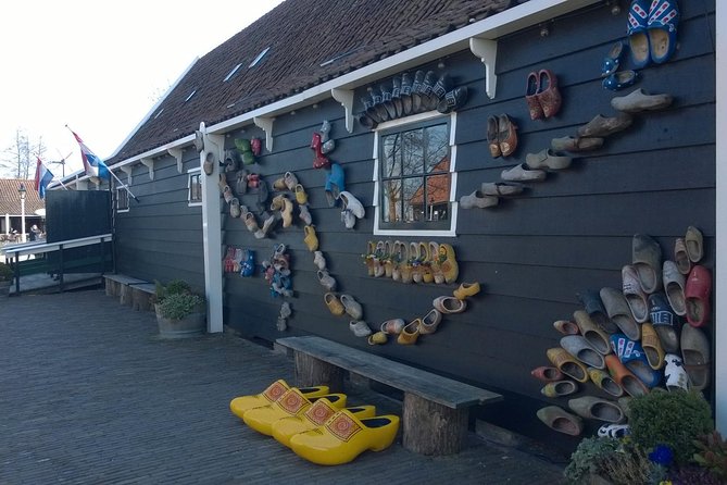 Zaanse Schans Windmills, Clogs and Dutch Cheese Small-Group Tour from Amsterdam - Kooijman Souvenirs & Clogs Workshop: Watch the Clogs Take Shape