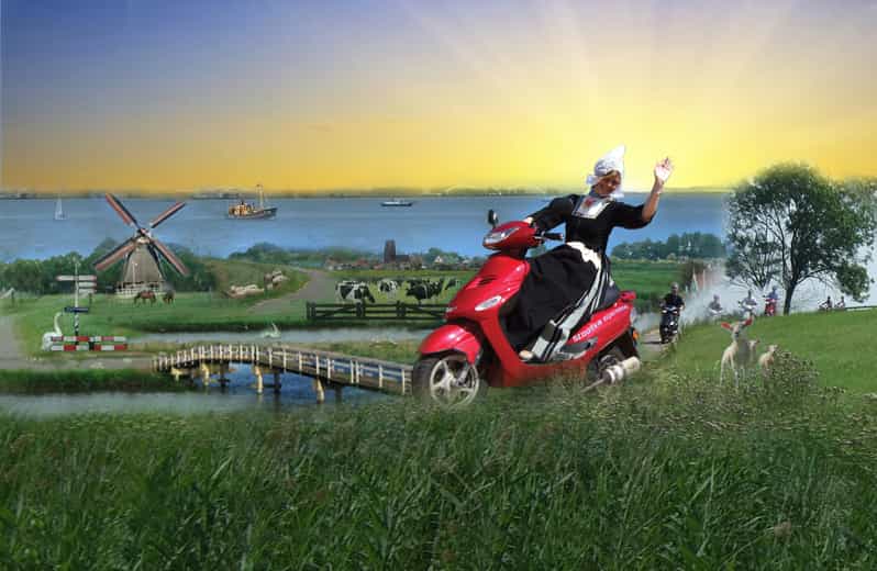 Zaanse Schans: Windmills, Clogs & Cheese by Electric Scooter - First You Get Trained: How the scooter day actually starts