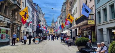 Zurich Open-top Tour and Chocolate and Cheese Countryside - Finding the swisstours bus at Sihlquai without stress